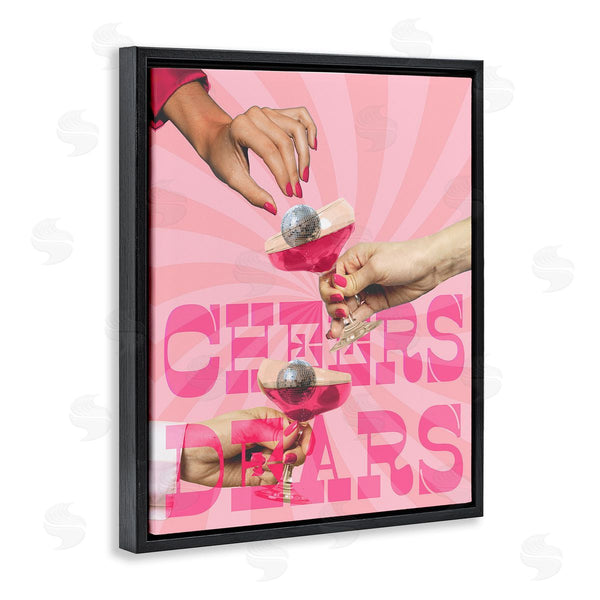 Stupell Industries Stupell Studio | Groovy Cheers Dears Wall Art