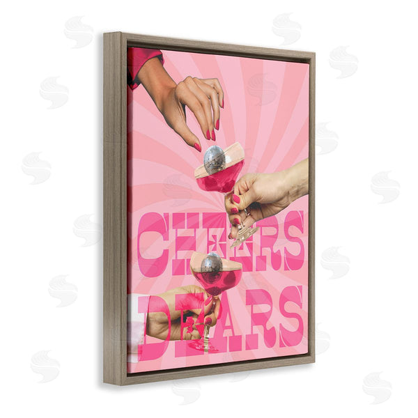 Stupell Industries Stupell Studio | Groovy Cheers Dears Wall Art