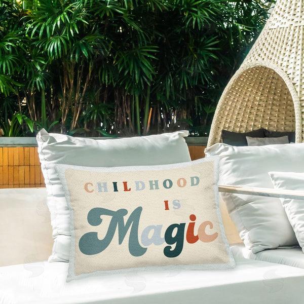 Stupell Industries Stupell Studio | Groovy Childhood Magic Phrase
