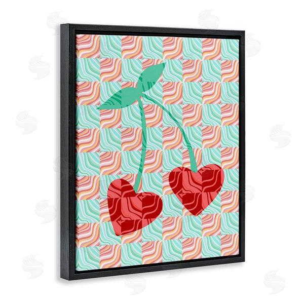 Stupell Industries Stupell Studio | Groovy Patterned Cherries