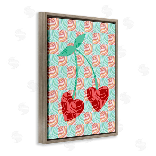 Stupell Industries Stupell Studio | Groovy Patterned Cherries
