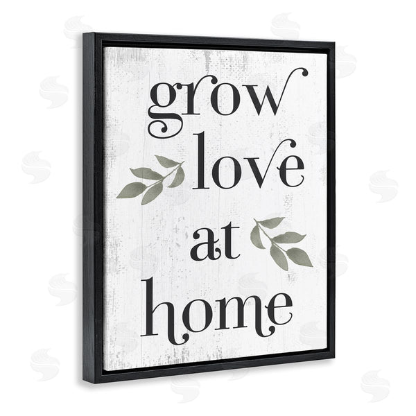 Stupell Industries Stupell Studio | Grow Love At Home Quote Wall Art
