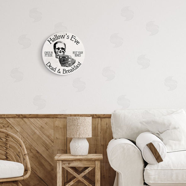 Stupell Industries Stupell Studio | Hallow's Eve Dead & Breakfast Wall Art