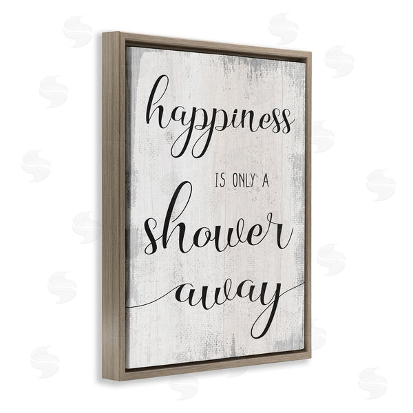 Stupell Industries Stupell Studio | Happiness Is A Shower Away
