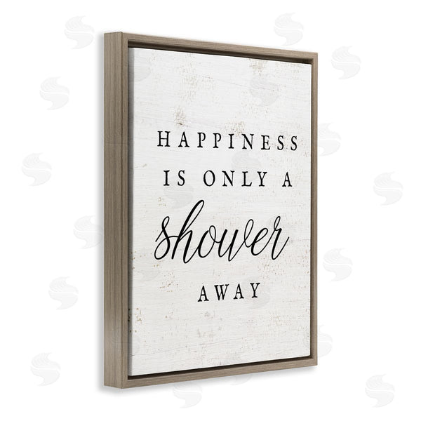 Stupell Industries Stupell Studio | Happiness Only A Shower Away Wall Art