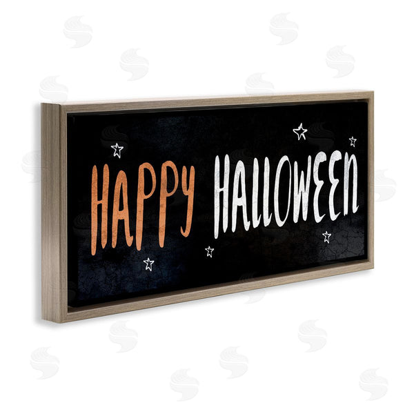 Stupell Industries Stupell Studio | Happy Halloween Spooky Stars