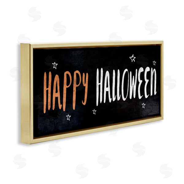 Stupell Industries Stupell Studio | Happy Halloween Spooky Stars