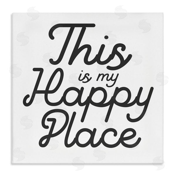 stupell industries Stupell Studio | Happy Place Typography Wall Art