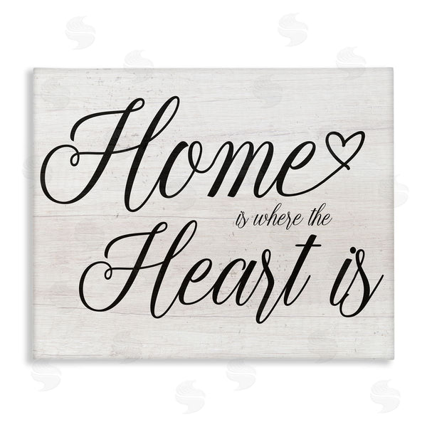 stupell industries Stupell Studio | Heart & Home Fancy Script Phrase Typography Wall Art