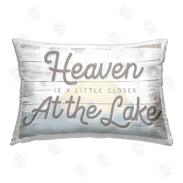 Stupell Industries Stupell Studio | Heaven At Lake Phrase