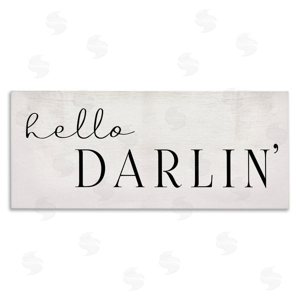 stupell industries Stupell Studio | Hello Darlin' Phrase Charming Southern Typography