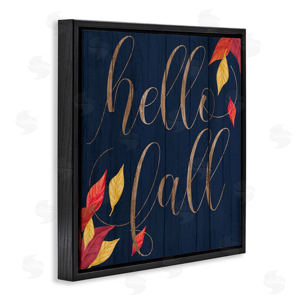 Stupell Industries Stupell Studio | Hello Fall With Autumn Foliage