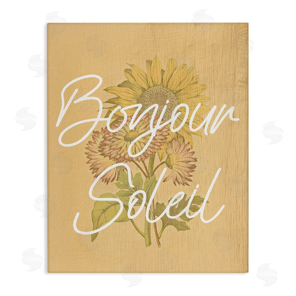 stupell industries Stupell Studio | Hello Sunshine French Phrase