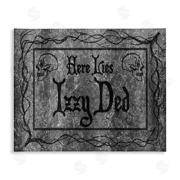 stupell industries Stupell Studio | Here Lies Izzy Ded Gravestone Wall Art