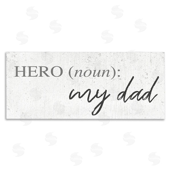 stupell industries Stupell Studio | Hero Definition Dad Appreciation Family Phrase