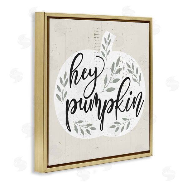 Stupell Industries Stupell Studio | Hey Pumpkin Green Foliage