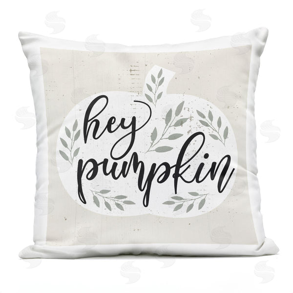 Stupell Industries Stupell Studio | Hey Pumpkin With Botanicals Printed Throw Pillow