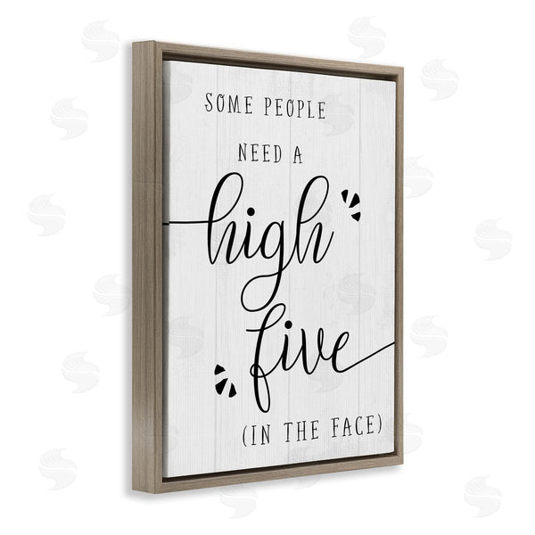 Stupell Industries Stupell Studio | High Five In The Face Wall Art