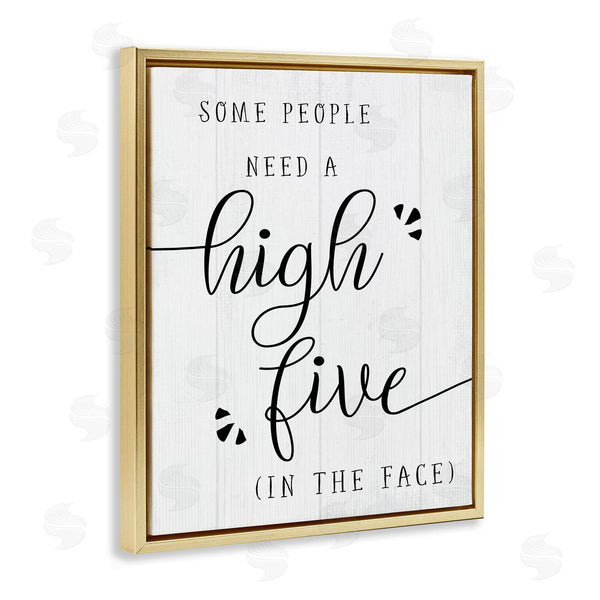 Stupell Industries Stupell Studio | High Five In The Face Wall Art