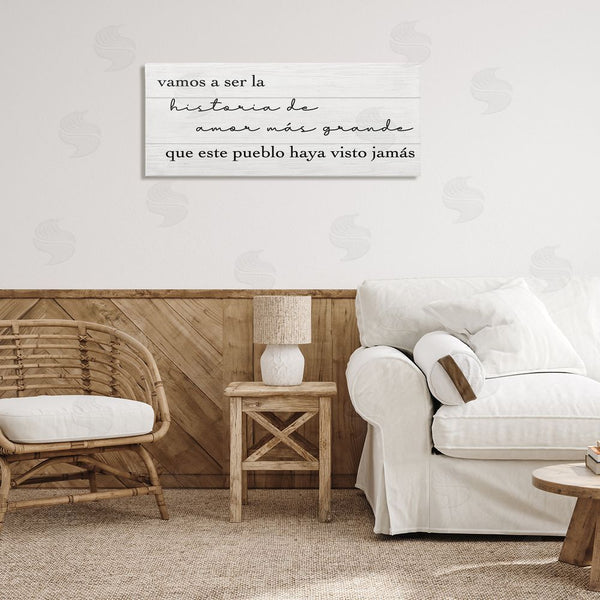 Stupell Industries Stupell Studio | Historia De Amor Más Grande Wall Art