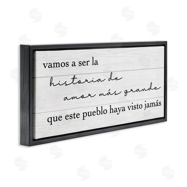 Stupell Industries Stupell Studio | Historia De Amor Más Grande Wall Art