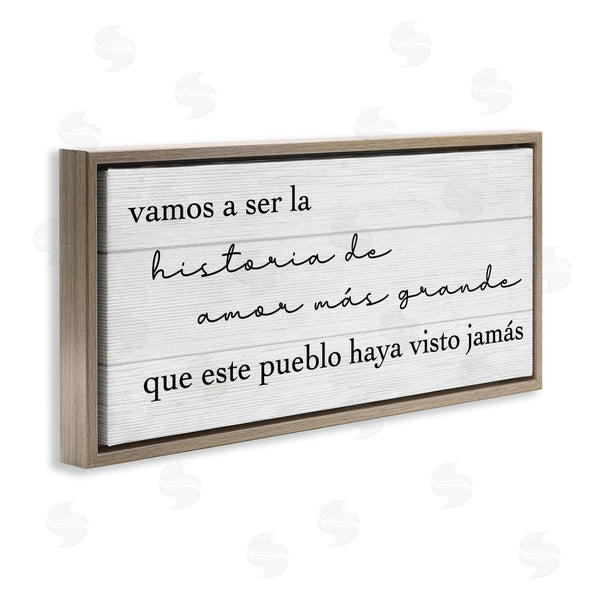 Stupell Industries Stupell Studio | Historia De Amor Más Grande Wall Art