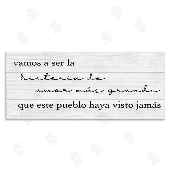 stupell industries Stupell Studio | Historia de Amor Más Grande Wall Art