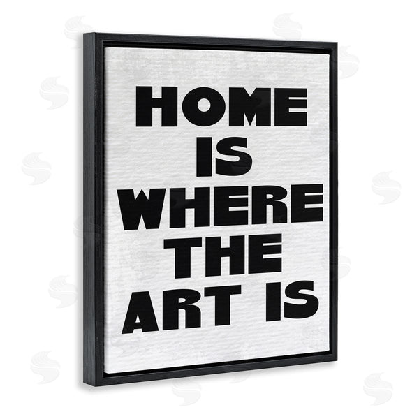 Stupell Industries Stupell Studio | Home Is Where Art Is Minimal