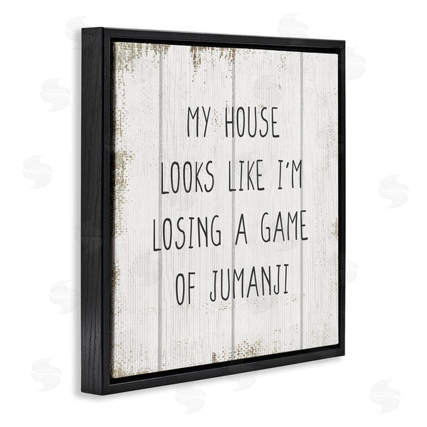 Stupell Industries Stupell Studio | House Looks Like Jungle Game