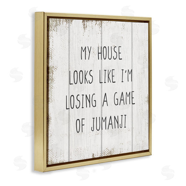 Stupell Industries Stupell Studio | House Looks Like Jungle Game