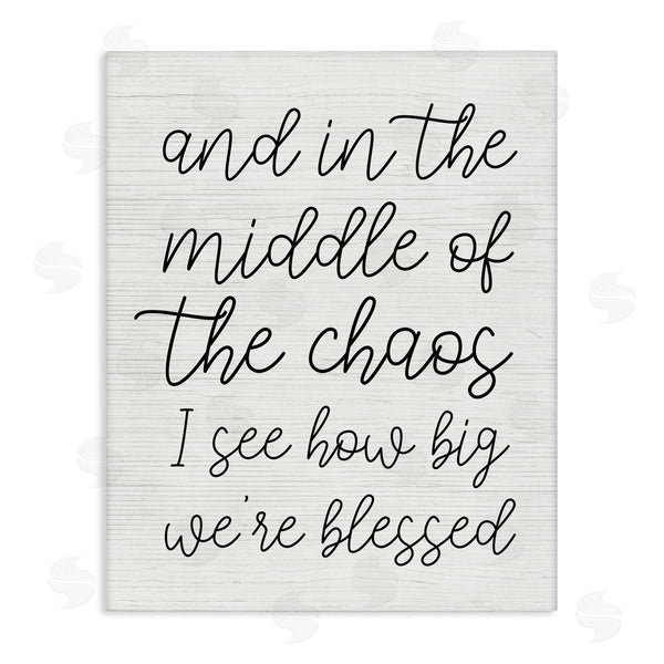 stupell industries Stupell Studio | How Big We're Blessed Uplifting Wall Art