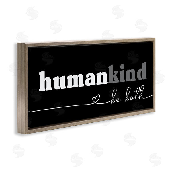 Stupell Industries Stupell Studio | Human Kind Motivational Phrase