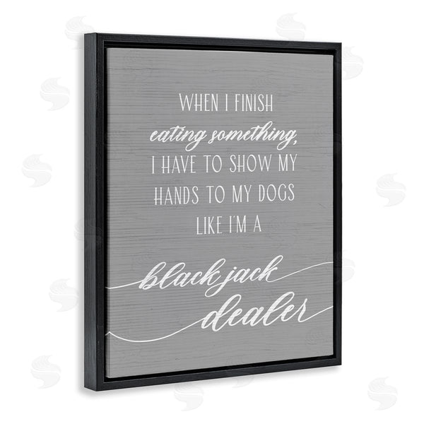 Stupell Industries Stupell Studio | Humorous Dog Quote Animal Pet Lover Typography Wall Art
