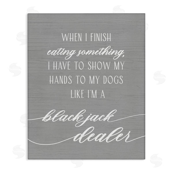 stupell industries Stupell Studio | Humorous Dog Quote Animal Pet Lover Typography Wall Art