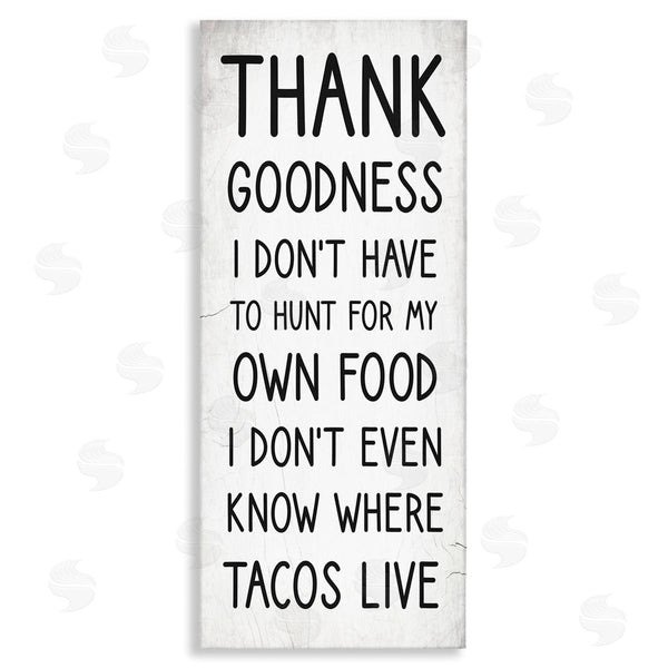 stupell industries Stupell Studio | Hunt For Tacos Funny Phrase
