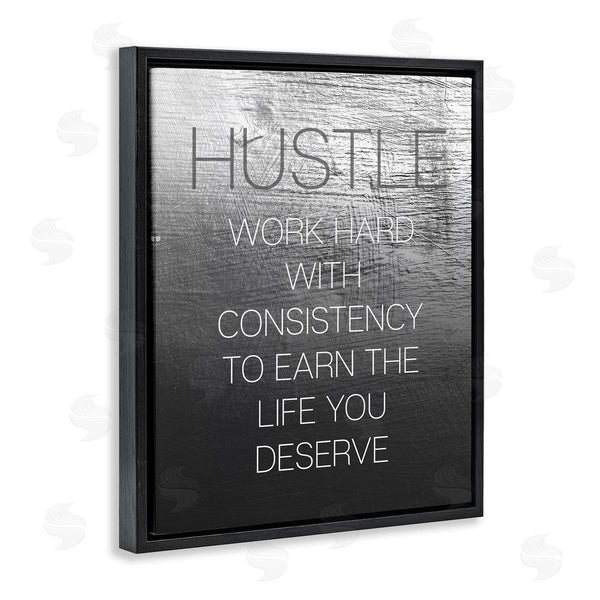 Stupell Industries Stupell Studio | Hustle Motivational Definition