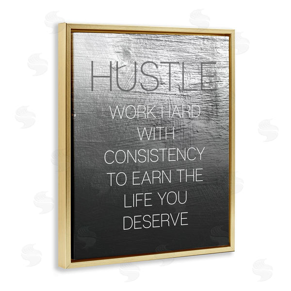 Stupell Industries Stupell Studio | Hustle Motivational Definition