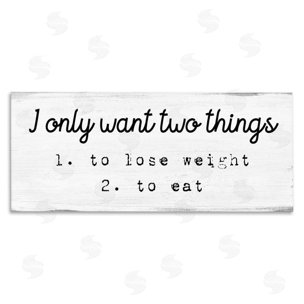 stupell industries Stupell Studio | I Only Want Funny Food Habits