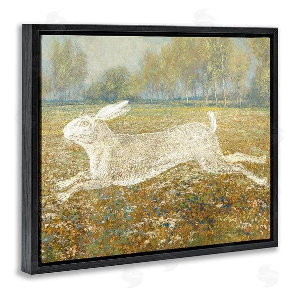 Stupell Industries Stupell Studio | Impressionist Jumping Hare Wall Art