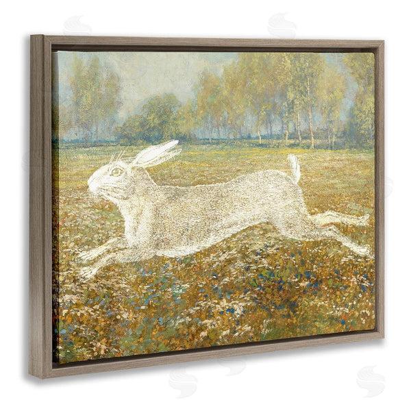 Stupell Industries Stupell Studio | Impressionist Jumping Hare Wall Art