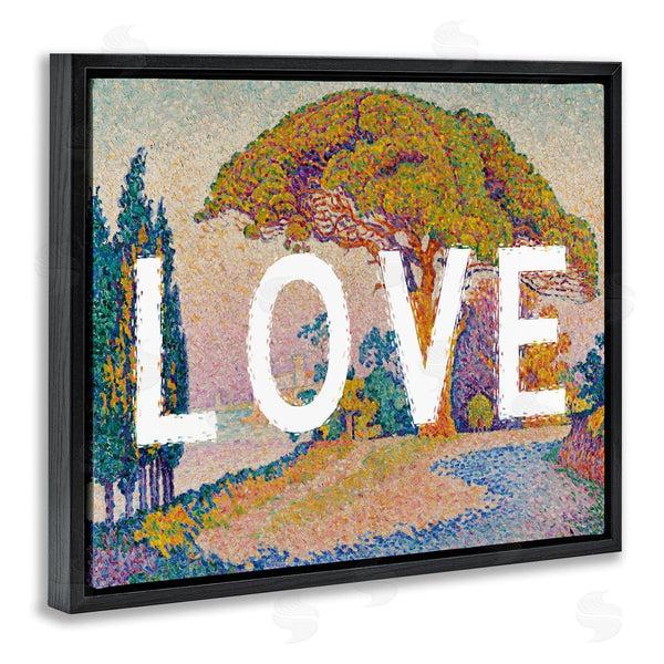 Stupell Industries Stupell Studio | Impressionist Love Over Landscape