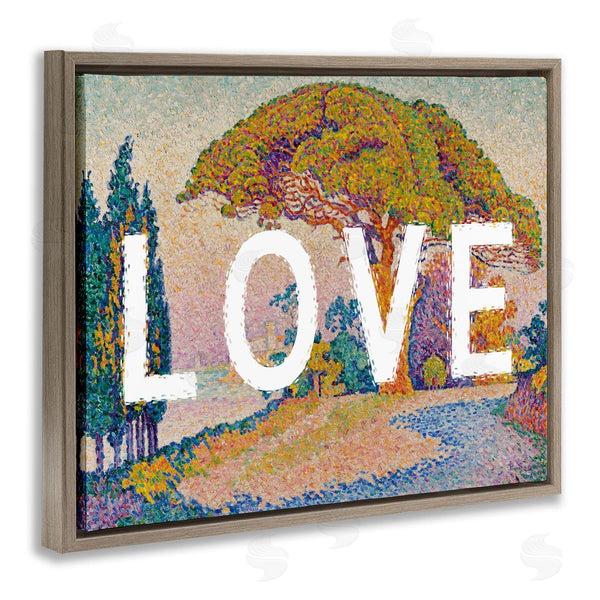 Stupell Industries Stupell Studio | Impressionist Love Over Landscape