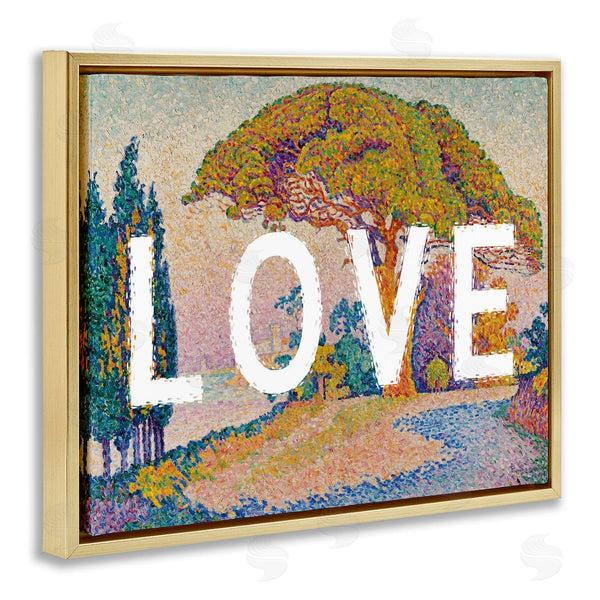 Stupell Industries Stupell Studio | Impressionist Love Over Landscape