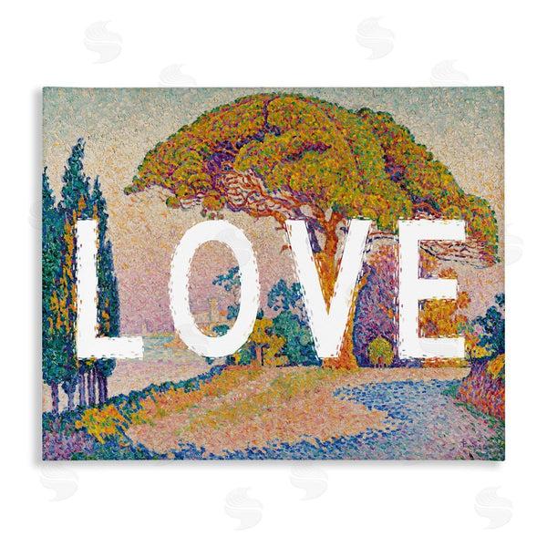 stupell industries Stupell Studio | Impressionist Love over Landscape