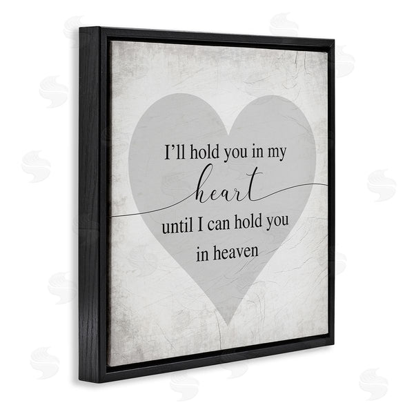 Stupell Industries Stupell Studio | In My Heart Until Heaven Distressed