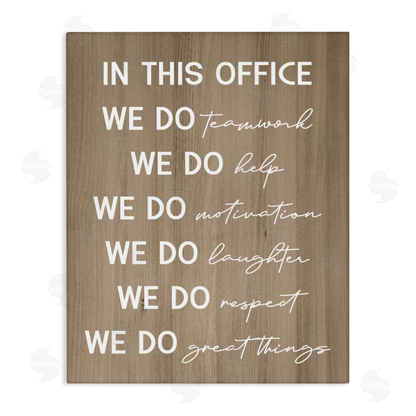 stupell industries Stupell Studio | In This Office Motivational