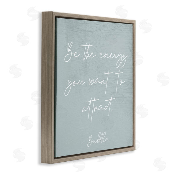 Stupell Industries Stupell Studio | Inspirational Buddha Sentiment Motivational Phrase Calligraphy Wall Art