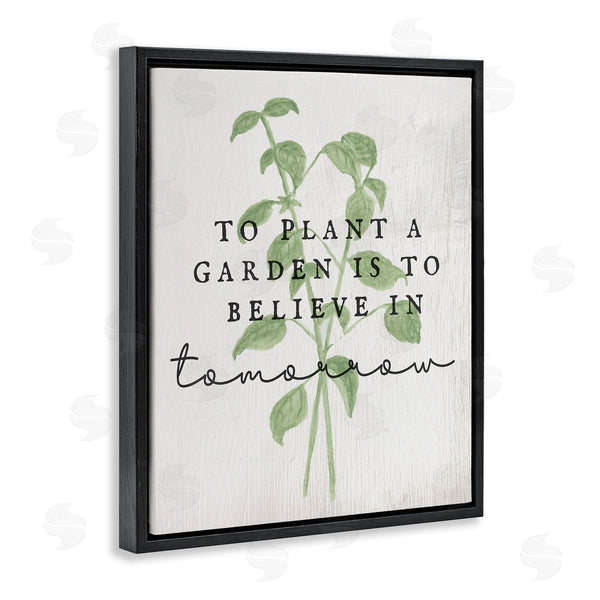 Stupell Industries Stupell Studio | Inspirational Garden Phrase