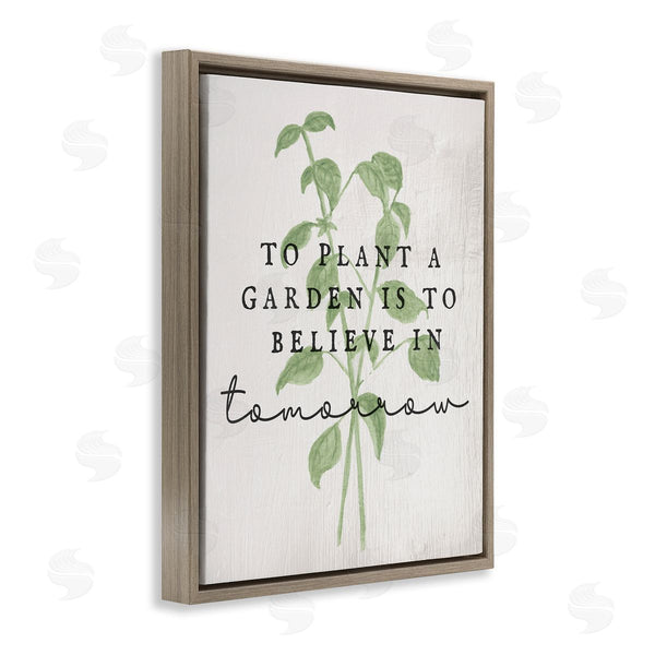 Stupell Industries Stupell Studio | Inspirational Garden Phrase