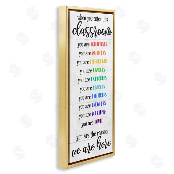 Stupell Industries Stupell Studio | Inspirational Types Of Students Wall Art